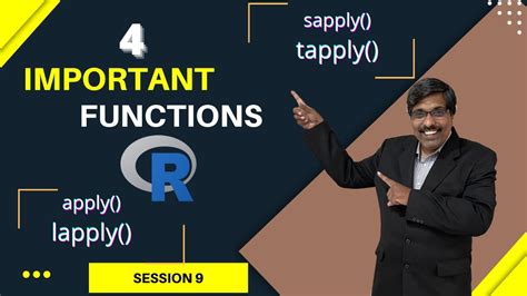 4 Important Functions In R Apply Functions In R Programming For