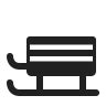 Sled Icon Fluentui Emoji Mono Iconpack Microsoft