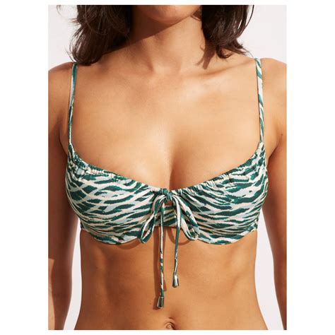 Seafolly Wild At Heart High Cut Rio Bikini Bottom Women S Buy