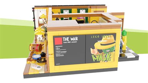 Lego The Mask Il Nuovo Progetto Lego Ideas Di Aymeric Fievet Lega Nerd