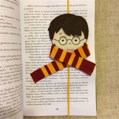 Harry Potter Marcador de página no Elo7 Ateliê Priscilla Boffo 83B355