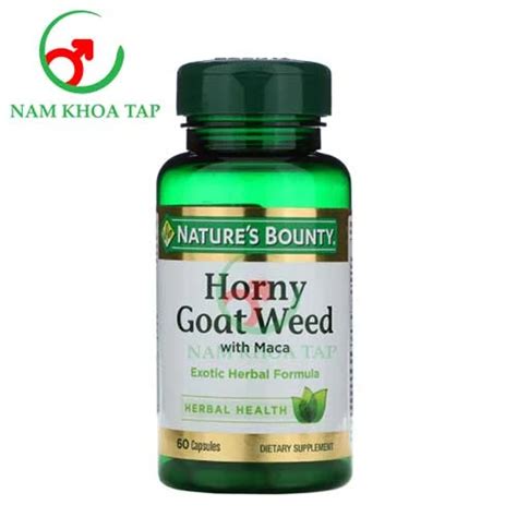 Nature S Bounty Horny Goat Weed Gi P T Ng C Ng Sinh L