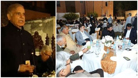 All Pml N Mnas Attend Shehbaz Sharifs Dinner Give Full Mandate