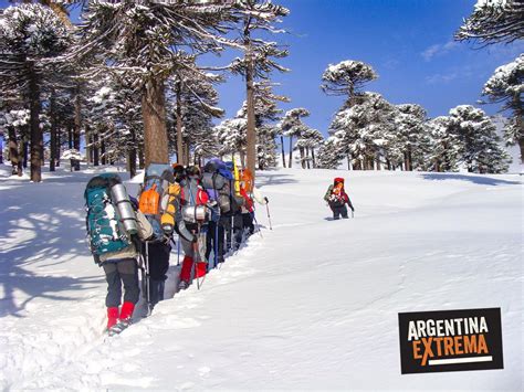 Curso de Iniciación al montañismo invernal Caviahue