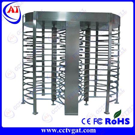 Single Double Channel Full Height Turnstile Gat China Full Height