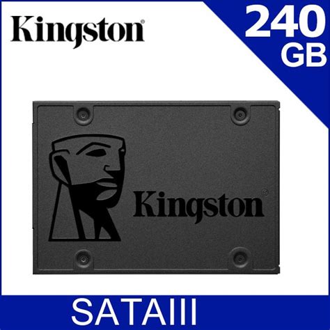 Kingston 金士頓 A400 240GB SATA 3 2 5吋 SSD固態硬碟 SA400S37 240G PChome 24h購物