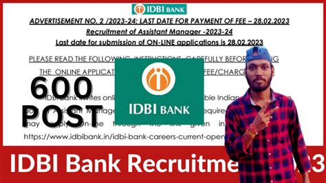 Idbi Pgdbf Notification Vacancies Idbi Pgdbf Junior