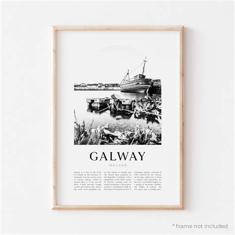 Galway Art Print Galway Poster Galway Photo Galway Wall - Etsy