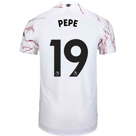 2020/21 adidas Nicolas Pepe Arsenal Away Authentic Jersey - SoccerPro