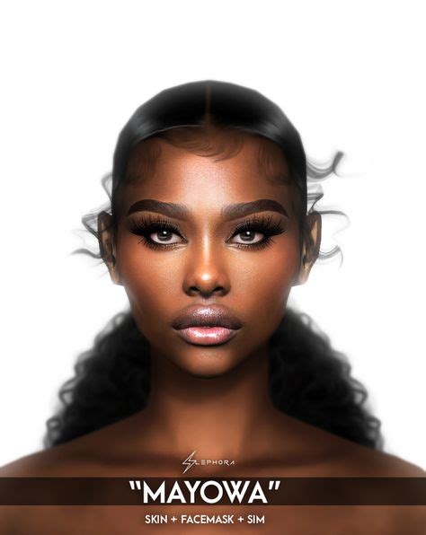 Sims 4 Black Female Skin Overlay