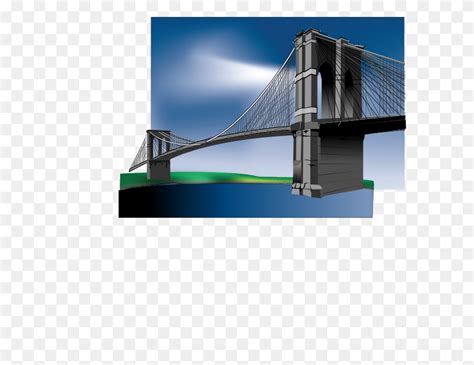 Free Clipart - Brooklyn Bridge Clip Art - FlyClipart