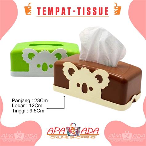 Jual Apazada Kotak Tisu Tempat Tisu Karakter Koala Box Tissue