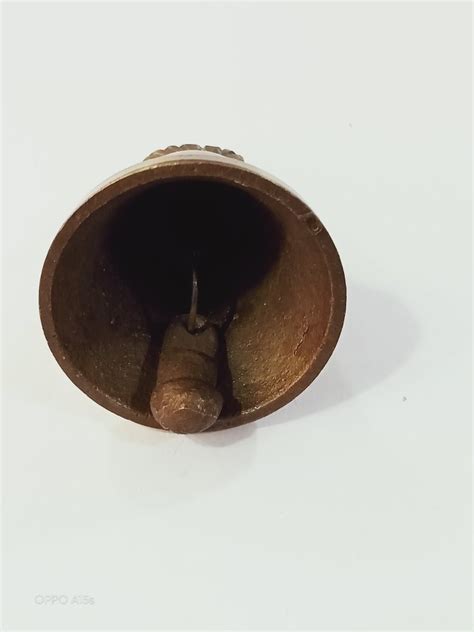 Brass Antique Bell Plain Kodia Inch For Religious At Rs