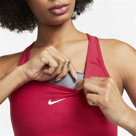 Nike Seamless Medium Support Bra Pinkwhite