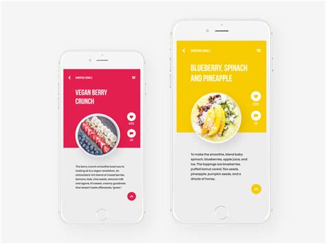 Dribbble Tubik Studio Healthy Food By Ernest Asanov 🇺🇦