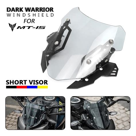 Deflector De Parabrisas Para Motocicleta Visera De Colores Para