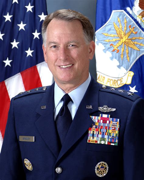 Lieutenant General John A Bradley Air Force Biography Display