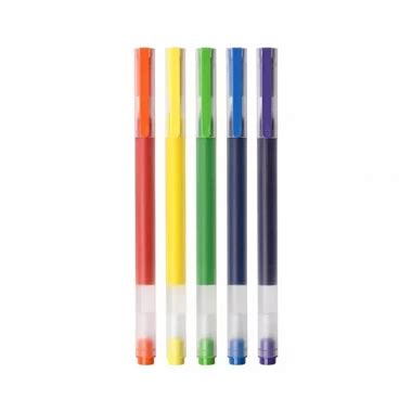 Набор цветных гелевых ручек Jumbo Colourful Pen MJZXB03WC 5 шт