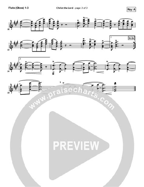 Christ The Lord Flute Oboe Sheet Music Pdf Paul Baloche Praisecharts