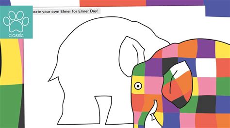 Teacher's Pet » Decorate an Elephant for Elmer Day Activity