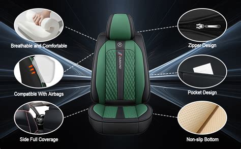 Car Seat Covers Fit For Hyundai Santa Cruz 2022 2024 5 Seats Stylish Sport Seat