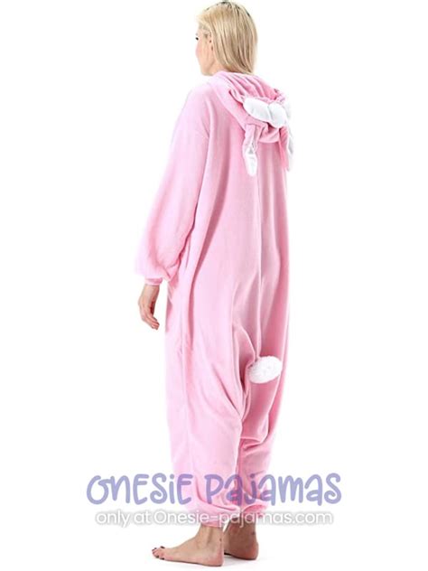 Pink Rabbit Onesie Onesie Pajamas