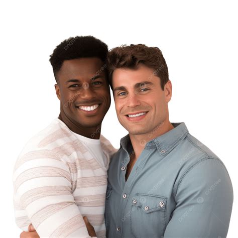 Pareja Gay Interracial PNG Dibujos Pareja Homosexual Hombres PNG Imagen Para Descarga