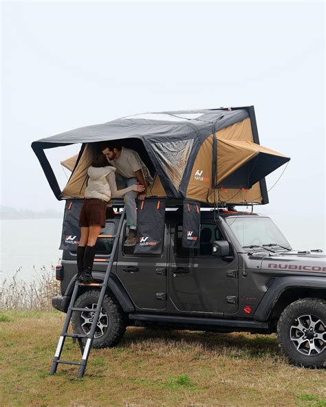 Amazon Bamacar Naturnest Rooftop Tent Hard Shell With Roof Rack