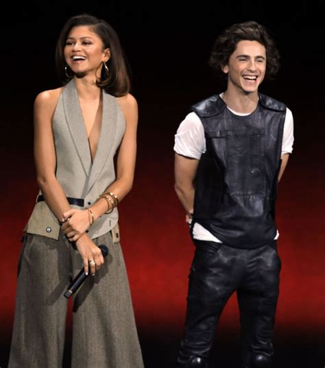 Zendaya E Timoth E Chalamet Mostram Trailer De Duna Parte Na