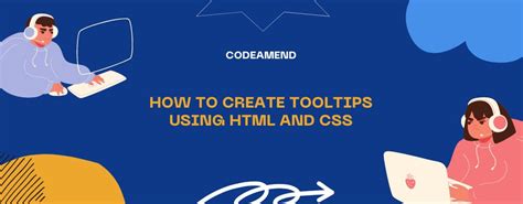 How To Create Tooltips Css Html Tooltips