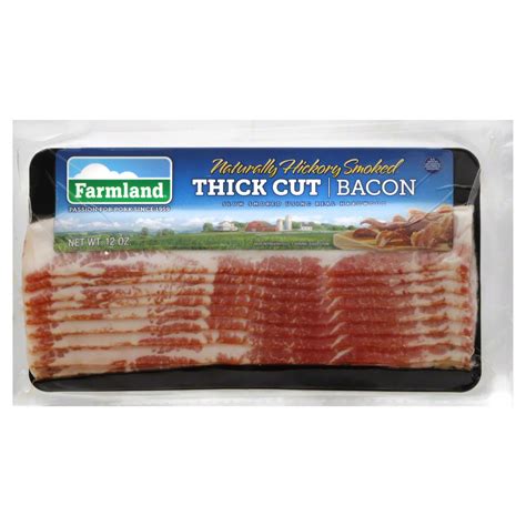 Farmland Hickory Smoked Thick Cut Bacon Shop Bacon At H E B