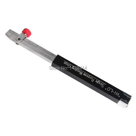 Cnc Metalworking And Manufacturing Hi Lo Stainless Steel Welding Gauge