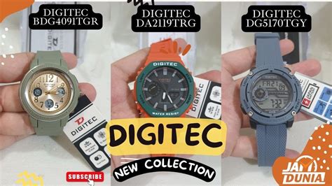 Jam Digitec Original Bdg Tgr Da Trg Dg Tgy Jam Tangan Pria