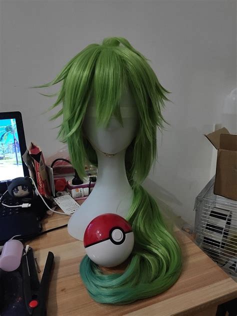 N Pokemon Cosplay Wig