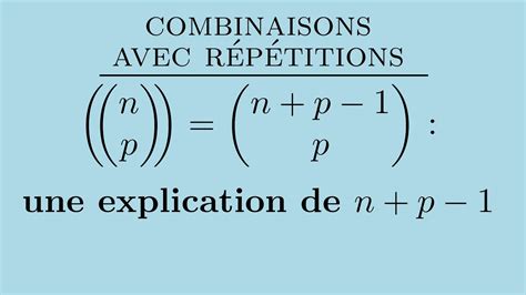 Ntroduire 90 Imagen Formule De La Combinaison Fr Thptnganamst Edu Vn