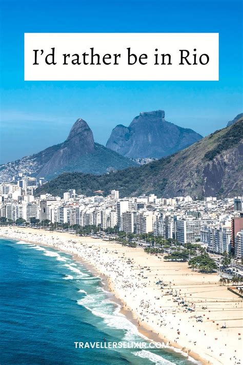 51 Rio De Janeiro Brazil Captions For Instagram Puns Quotes And Short