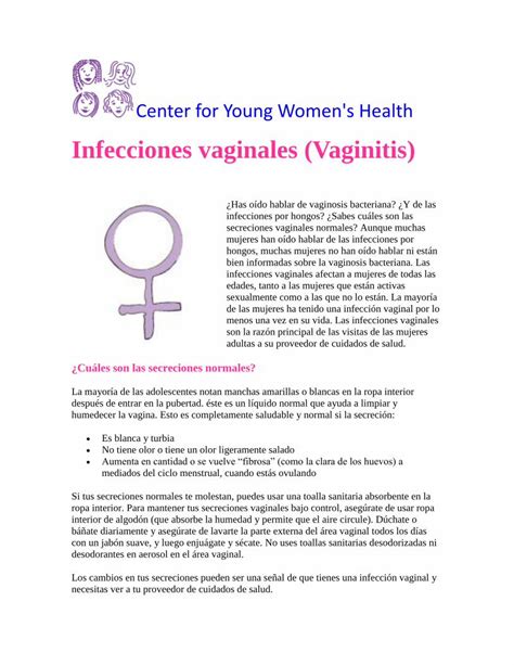 Pdf Infecciones Vaginales Vaginitis Dokumentips