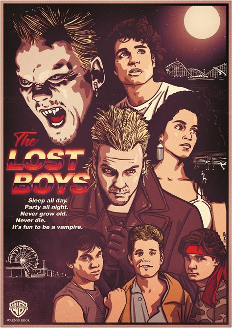 Horror Movie Posters Horror Movies The Lost Boys 1987 Sleeping All