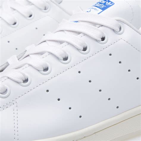 Adidas Stan Smith White And Collegiate Royal End Us