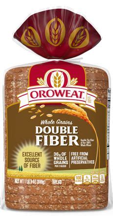 Oroweat Premium Breads Favorites Fiber Bread Healthy Sandwiches