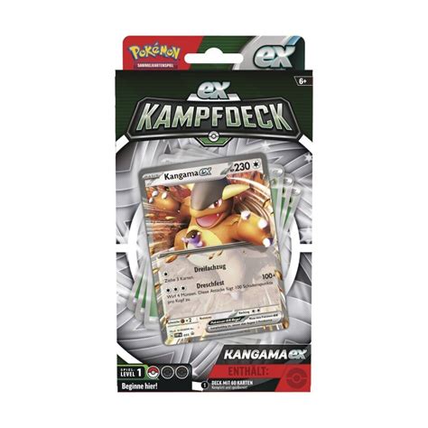 Pokémon Kampfdeck ex Kangama ex 18 00