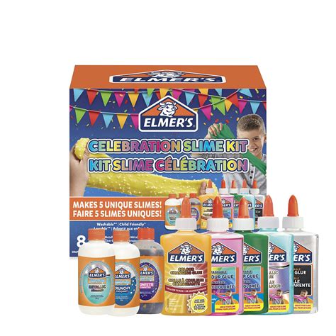 Buy Elmers Celebration Slime Kit Slime Supplies Include Assorted