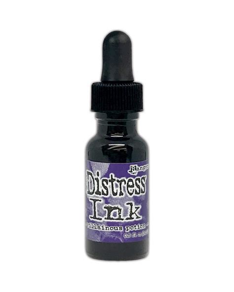 Ranger Tim Holtz Distress Ink Pad Reinker Villainous Potion