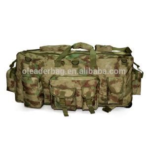 Dual Purpose Camouflage Military Tactical Trolley Bag Backpack With Big