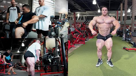 Bodybuilder Nick Walker Crushes Hamstrings With Former 212 Olympia