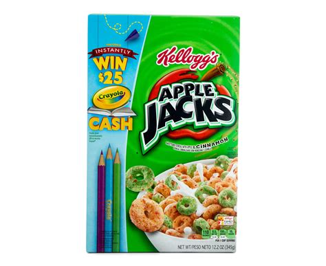 Kelloggs Apple Jacks Cereal 345g Au