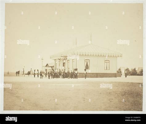 Untitled Officers And Dignitaries 1857 Albumen Print From The