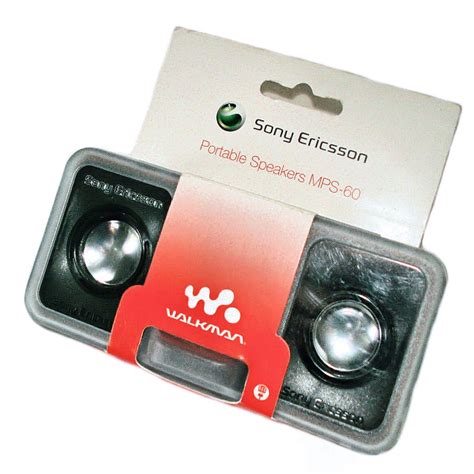 Sony Ericsson MPS 60 Portable Speakers Black Amazon In Electronics