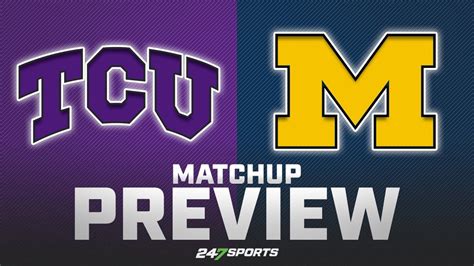 Tcu Horned Frogs Vs Michigan Wolverines Fiesta Bowl Preview