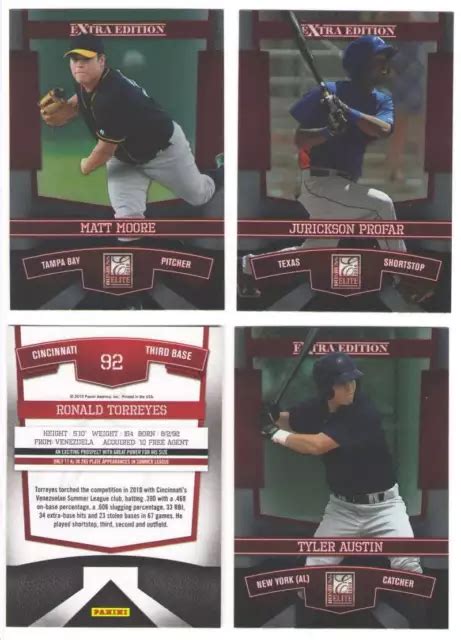 Donruss Elite Extra Edition Ensemble Quipe Detroit Tigers Eur